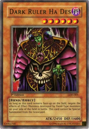 Dark Ruler Ha Des (LOD-001) - Legacy of Darkness Unlimited