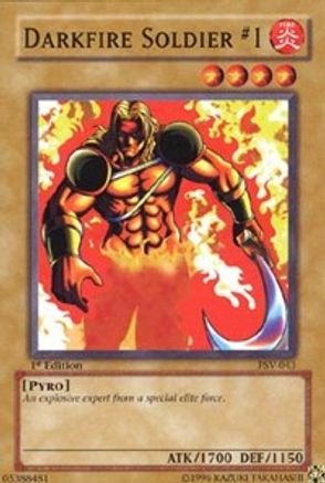 Darkfire Soldier #1 (PSV-043) - Pharaoh's Servant Unlimited