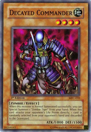 Decayed Commander (MFC-010) - Magician's Force 1st Edition