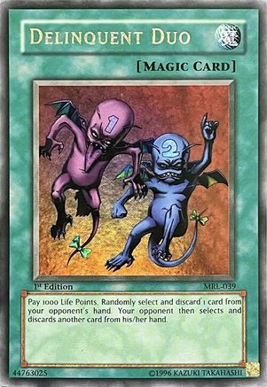 Delinquent Duo (MRL-039) - Magic Ruler Unlimited