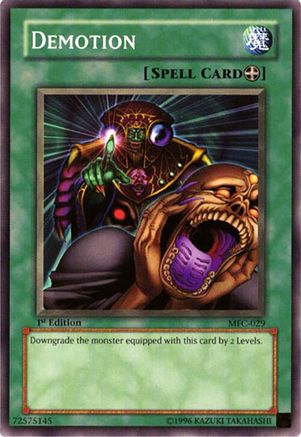 Demotion (MFC-029) - Magician's Force 1st Edition