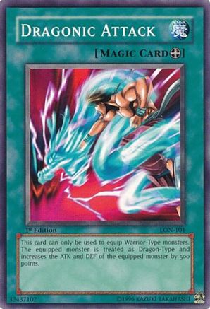 Dragonic Attack (LON-101) - Labyrinth of Nightmare 1st Edition