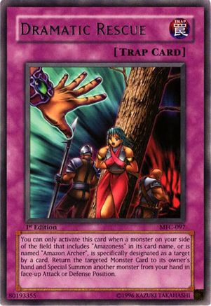 Dramatic Rescue (MFC-097) - Magician's Force 1st Edition