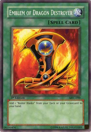 Emblem of Dragon Destroyer (MFC-090) - Magician's Force Unlimited