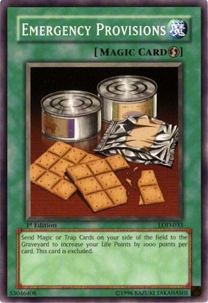 Emergency Provisions (LOD-033) - Legacy of Darkness Unlimited