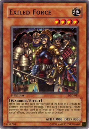 Exiled Force (LOD-023) - Legacy of Darkness 1st Edition