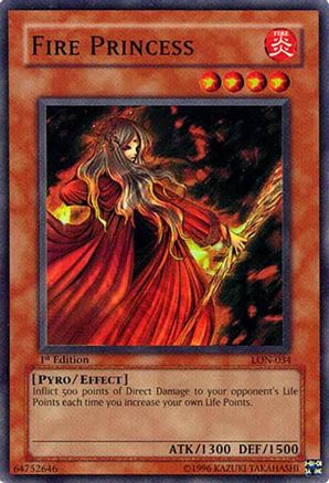 Fire Princess (LON-034) - Labyrinth of Nightmare Unlimited