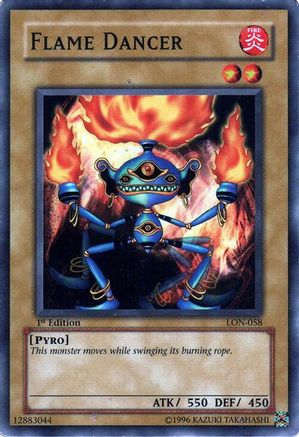 Flame Dancer (LON-058) - Labyrinth of Nightmare 1st Edition