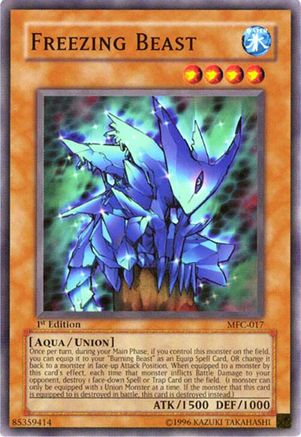 Freezing Beast (MFC-017) - Magician's Force Unlimited