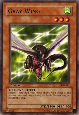 Gray Wing (LOD-041) - Legacy of Darkness 1st Edition