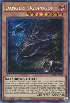 Danger! Ogopogo! (MP20-EN001) - 2020 Tin of Lost Memories 1st Edition