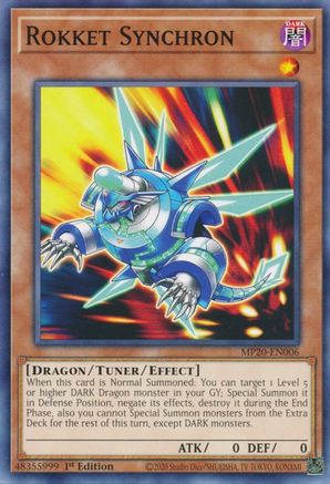 Rokket Synchron (MP20-EN006) - 2020 Tin of Lost Memories 1st Edition