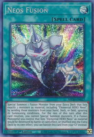 Neos Fusion (MP20-EN027) - 2020 Tin of Lost Memories 1st Edition