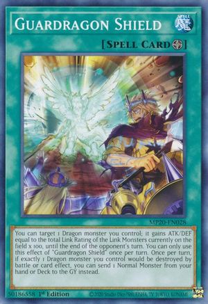 Guardragon Shield (MP20-EN028) - 2020 Tin of Lost Memories 1st Edition
