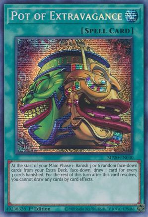 Pot of Extravagance (MP20-EN030) - 2020 Tin of Lost Memories 1st Edition