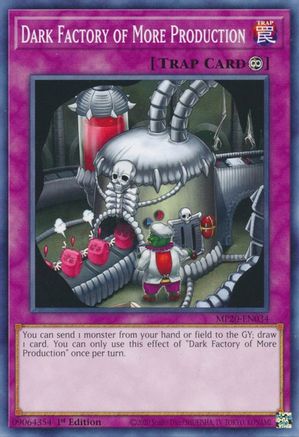 Dark Factory of More Production (MP20-EN034) - 2020 Tin of Lost Memories 1st Edition