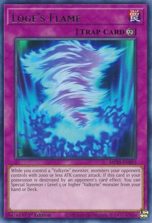Loge's Flame (MP20-EN093) - 2020 Tin of Lost Memories 1st Edition
