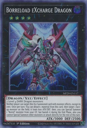 Borreload eXcharge Dragon (MP20-EN117) - 2020 Tin of Lost Memories 1st Edition