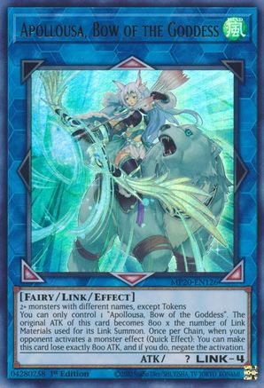 Apollousa, Bow of the Goddess (MP20-EN126) - 2020 Tin of Lost Memories 1st Edition