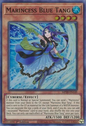 Marincess Blue Tang (MP20-EN149) - 2020 Tin of Lost Memories 1st Edition