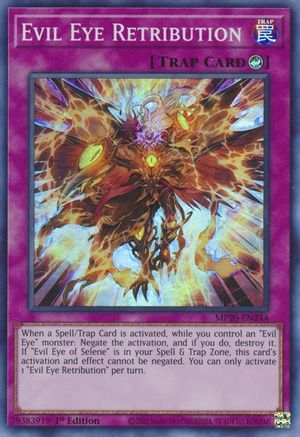 Evil Eye Retribution (MP20-EN244) - 2020 Tin of Lost Memories 1st Edition