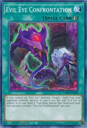Evil Eye Confrontation (MP20-EN240) - 2020 Tin of Lost Memories 1st Edition