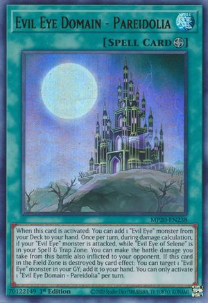 Evil Eye Domain - Pareidolia (MP20-EN238) - 2020 Tin of Lost Memories 1st Edition