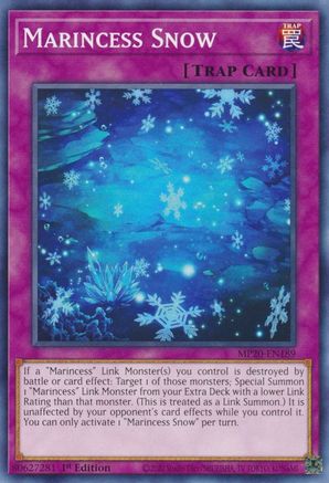 Marincess Snow (MP20-EN189) - 2020 Tin of Lost Memories 1st Edition