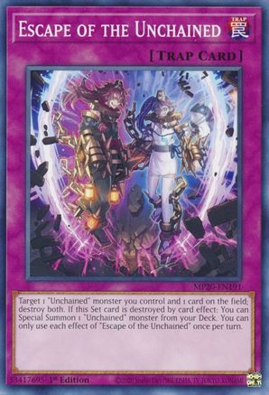 Escape of the Unchained (MP20-EN191) - 2020 Tin of Lost Memories 1st Edition