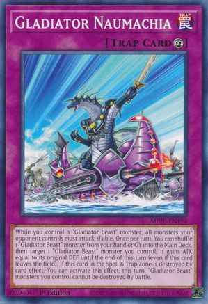 Gladiator Naumachia (MP20-EN194) - 2020 Tin of Lost Memories 1st Edition