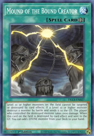 Mound of the Bound Creator (DLCS-EN027) - Dragons of Legend: The Complete Series 1st Edition