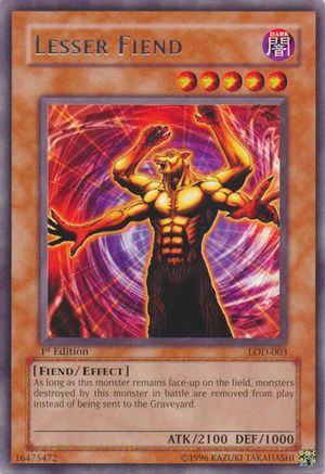 Lesser Fiend (LOD-003) - Legacy of Darkness 1st Edition