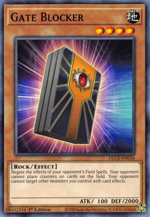 Gate Blocker (DLCS-EN036) - Dragons of Legend: The Complete Series 1st Edition