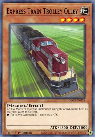 Express Train Trolley Olley (DLCS-EN039) - Dragons of Legend: The Complete Series 1st Edition