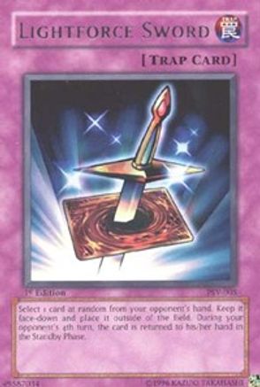 Lightforce Sword (PSV-005) - Pharaoh's Servant 1st Edition
