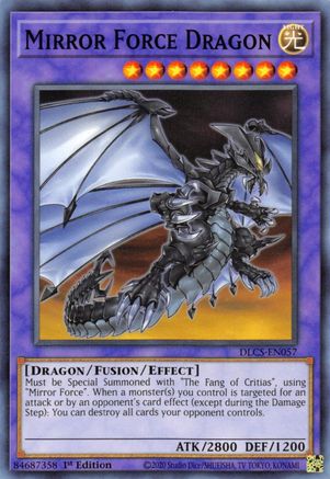 Mirror Force Dragon (DLCS-EN057) - Dragons of Legend: The Complete Series 1st Edition