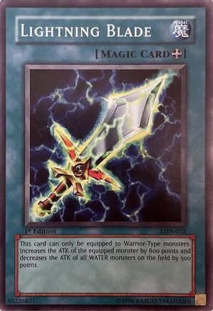 Lightning Blade (LON-022) - Labyrinth of Nightmare 1st Edition