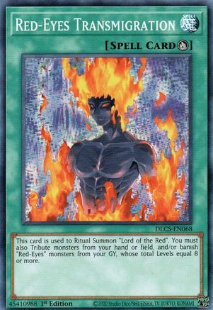 Red-Eyes Transmigration (DLCS-EN068) - Dragons of Legend: The Complete Series 1st Edition