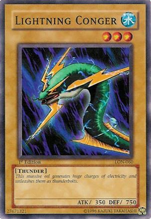 Lightning Conger (LON-060) - Labyrinth of Nightmare 1st Edition