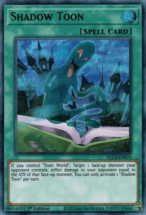 Shadow Toon (DLCS-EN076) - Dragons of Legend: The Complete Series 1st Edition