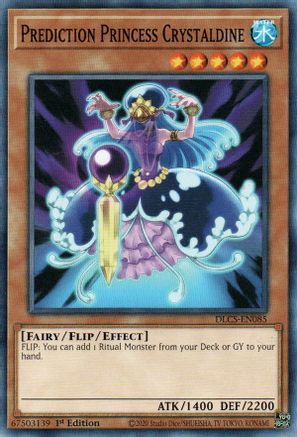 Prediction Princess Crystaldine (DLCS-EN085) - Dragons of Legend: The Complete Series 1st Edition