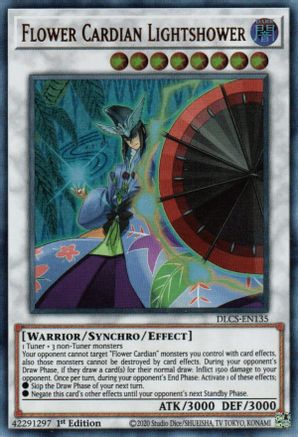 Flower Cardian Lightshower (DLCS-EN135) - Dragons of Legend: The Complete Series 1st Edition