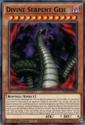 Divine Serpent Geh (DLCS-EN142) - Dragons of Legend: The Complete Series 1st Edition