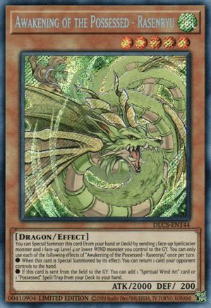 Awakening of the Possessed - Rasenryu (DLCS-EN144) - Dragons of Legend: The Complete Series 1st Edition