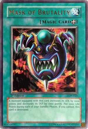 Mask of Brutality (LON-020) - Labyrinth of Nightmare Unlimited