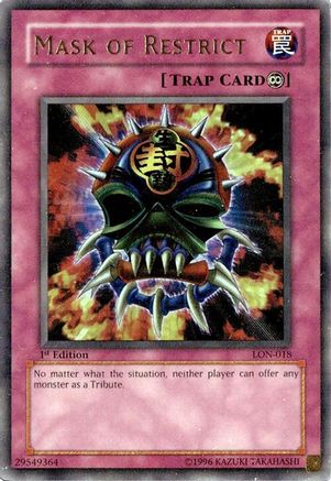 Mask of Restrict (LON-018) - Labyrinth of Nightmare Unlimited