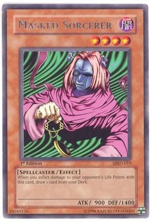 Masked Sorcerer (MRD-019) - Metal Raiders 1st Edition