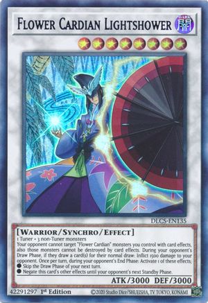 Flower Cardian Lightshower (Purple) (DLCS-EN135) - Dragons of Legend: The Complete Series 1st Edition