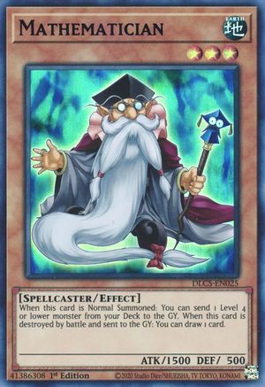 Mathematician (Blue) (DLCS-EN025) - Dragons of Legend: The Complete Series 1st Edition