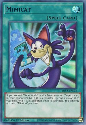 Mimicat (Blue) (DLCS-EN078) - Dragons of Legend: The Complete Series 1st Edition